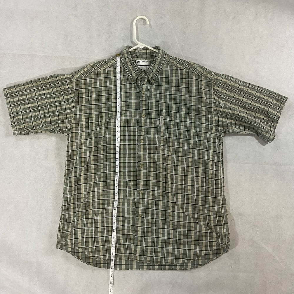 Columbia XL Short Sleeve Oxford EUC